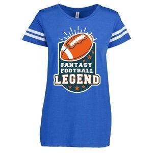 Fantasy Football League Legend Trophy Enza Ladies Jersey Football T-Shirt