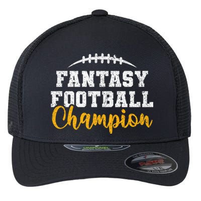 Fantasy Football League Winner Fantasy Football Champion Gift Flexfit Unipanel Trucker Cap