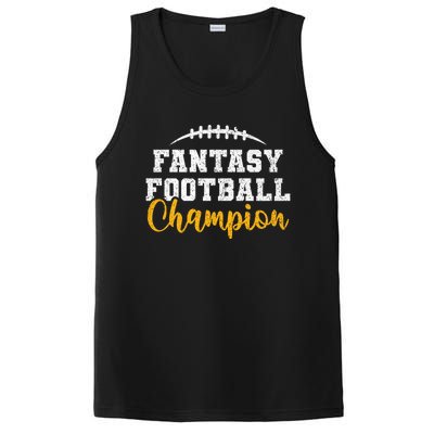 Fantasy Football League Winner Fantasy Football Champion Gift PosiCharge Competitor Tank