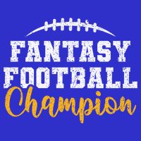 Fantasy Football League Winner Fantasy Football Champion Gift V-Neck T-Shirt