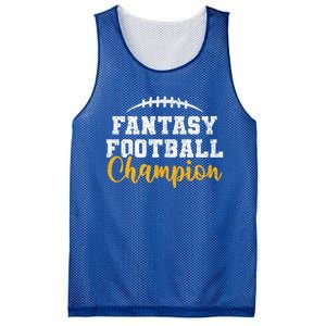 Fantasy Football League Winner Fantasy Football Champion Gift Mesh Reversible Basketball Jersey Tank