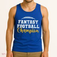 Fantasy Football League Winner Fantasy Football Champion Gift Tank Top