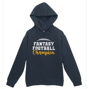 Fantasy Football League Winner Fantasy Football Champion Gift Urban Pullover Hoodie