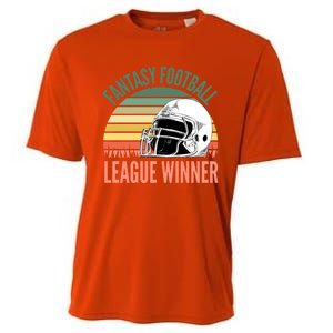 Fantasy Football League Winner Gift Cooling Performance Crew T-Shirt