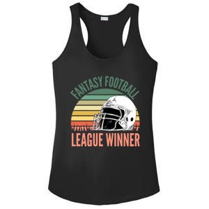 Fantasy Football League Winner Gift Ladies PosiCharge Competitor Racerback Tank