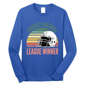 Fantasy Football League Winner Gift Long Sleeve Shirt