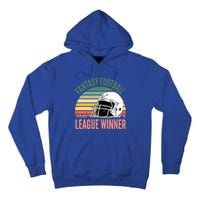 Fantasy Football League Winner Gift Tall Hoodie