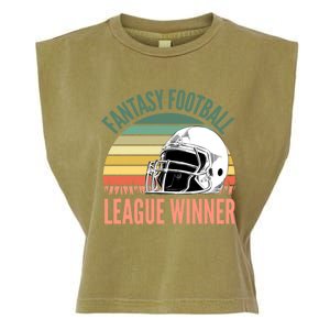 Fantasy Football League Winner Gift Garment-Dyed Women's Muscle Tee