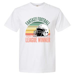 Fantasy Football League Winner Gift Garment-Dyed Heavyweight T-Shirt