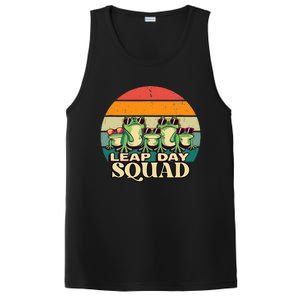 Funny Frog Lover Leap Day Squad February 29 Cool Retro Style PosiCharge Competitor Tank