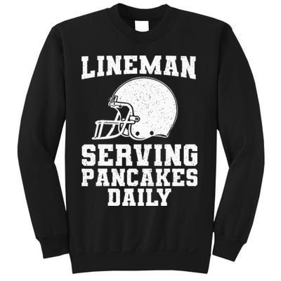 Funny Football Lineman Art For Offensive Lineman Sweatshirt