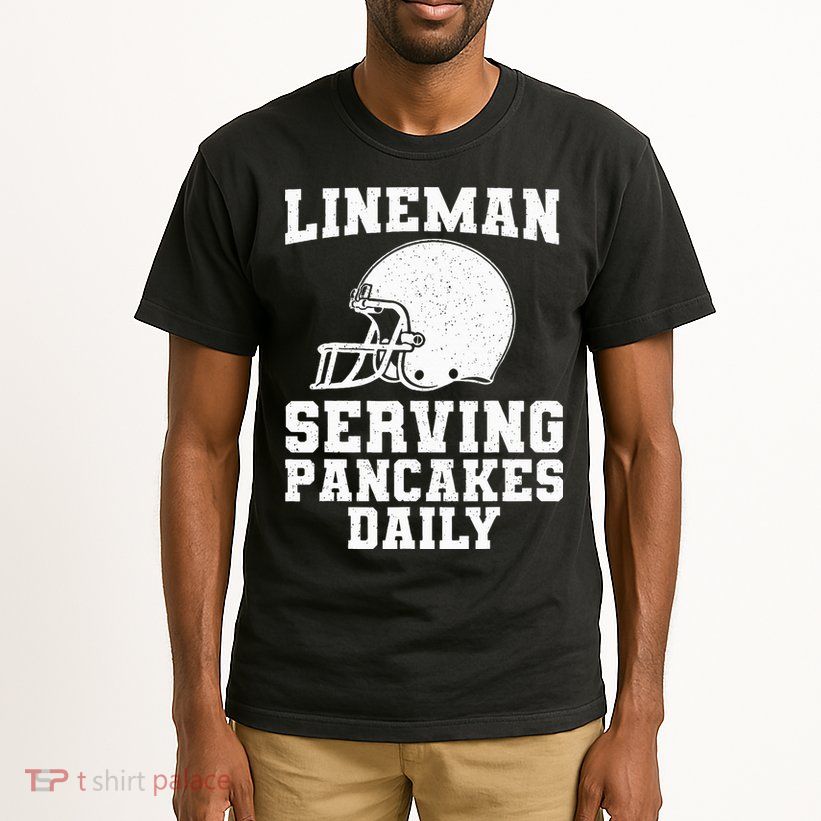 Funny Football Lineman Art For Offensive Lineman Tall T-Shirt