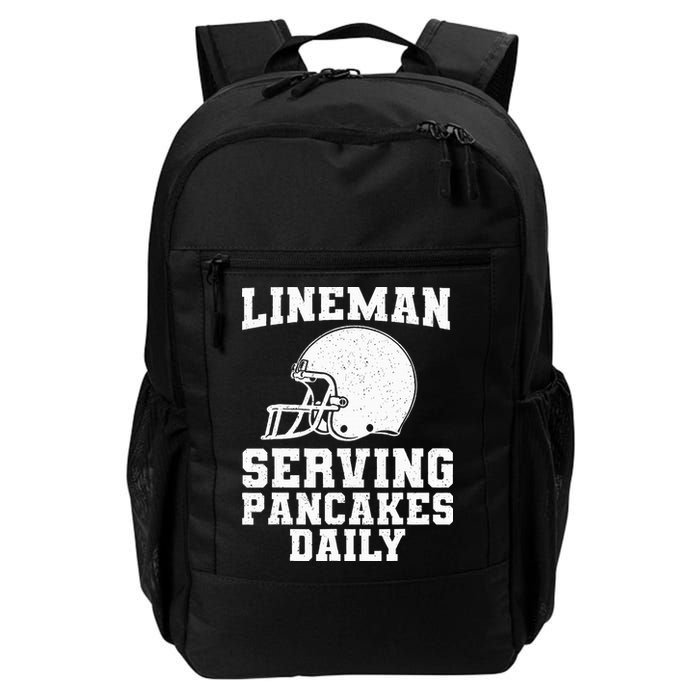 Funny Football Lineman Art For Offensive Lineman Backpack