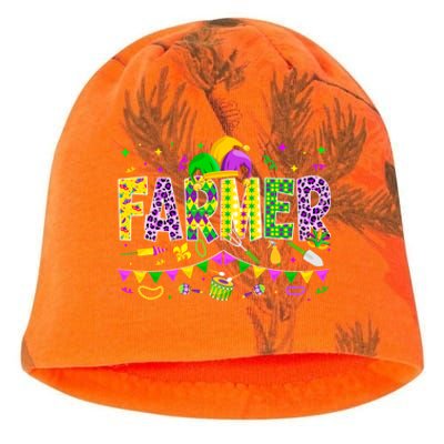 Funny Farmer Lover Mardi Gras Carnival Party Meaningful Gift Kati - Camo Knit Beanie