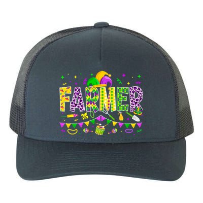 Funny Farmer Lover Mardi Gras Carnival Party Meaningful Gift Yupoong Adult 5-Panel Trucker Hat