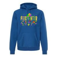 Funny Firefighter Lover Mardi Gras Carnival Party Gift Premium Hoodie