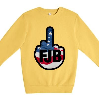 FJB Flag Logo Apparel Premium Crewneck Sweatshirt