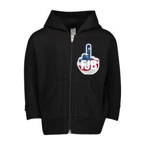 FJB Flag Logo Apparel Toddler Zip Fleece Hoodie