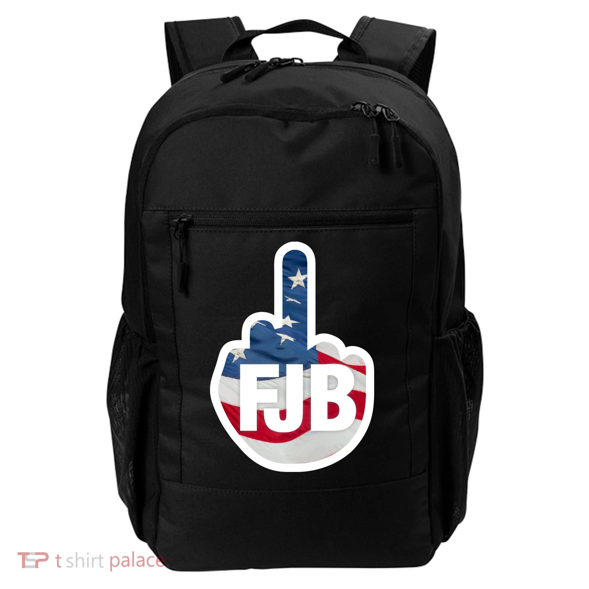 FJB Flag Logo Apparel Daily Commute Backpack