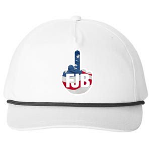 FJB Flag Logo Apparel Snapback Five-Panel Rope Hat