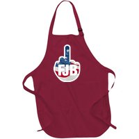 FJB Flag Logo Apparel Full-Length Apron With Pockets