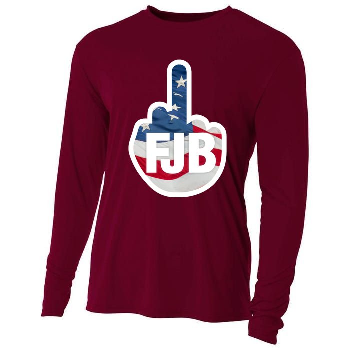 FJB Flag Logo Apparel Cooling Performance Long Sleeve Crew