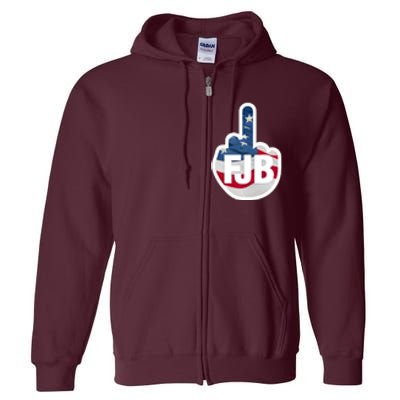 FJB Flag Logo Apparel Full Zip Hoodie