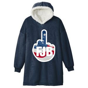 FJB Flag Logo Apparel Hooded Wearable Blanket