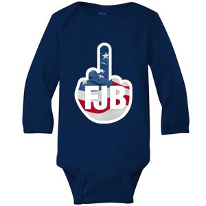 FJB Flag Logo Apparel Baby Long Sleeve Bodysuit