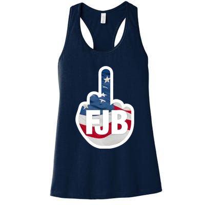 FJB Flag Logo Apparel Women's Racerback Tank