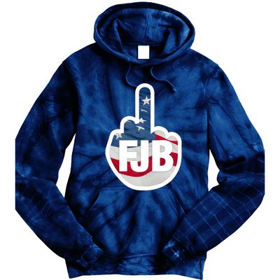 FJB Flag Logo Apparel Tie Dye Hoodie