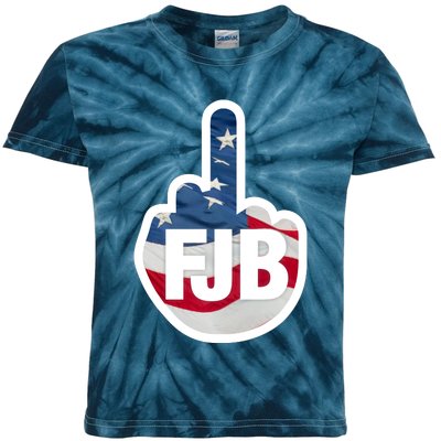 FJB Flag Logo Apparel Kids Tie-Dye T-Shirt