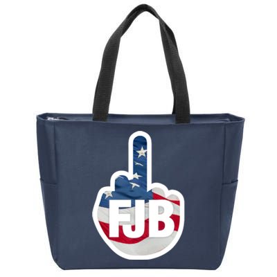 FJB Flag Logo Apparel Zip Tote Bag