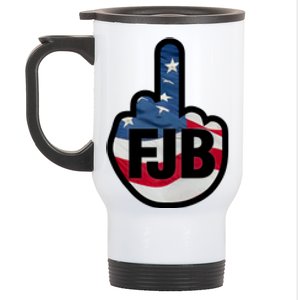 FJB Flag Logo Apparel Stainless Steel Travel Mug