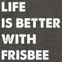 Funny Frisbee Life Is Better With Frisbee Funny Gift Vector Backpack