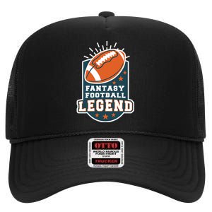 Fantasy Football Legend High Crown Mesh Back Trucker Hat