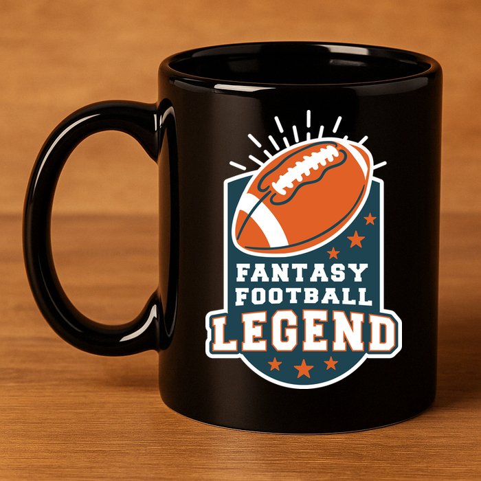 Fantasy Football Legend 11oz C Handle Ceramic Mug
