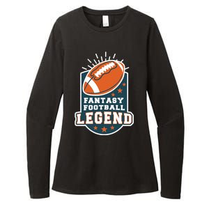 Fantasy Football Legend Womens CVC Long Sleeve Shirt