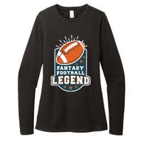 Fantasy Football Legend Womens CVC Long Sleeve Shirt