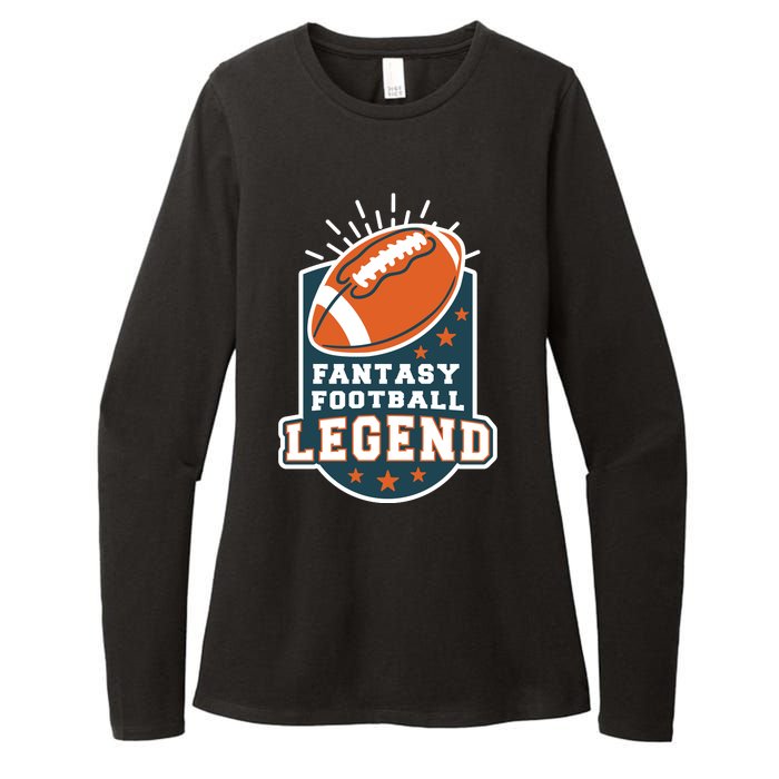 Fantasy Football Legend Womens CVC Long Sleeve Shirt