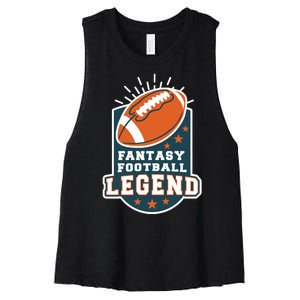 Fantasy Football Legend Women's Racerback Cropped Tank