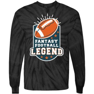 Fantasy Football Legend Tie-Dye Long Sleeve Shirt