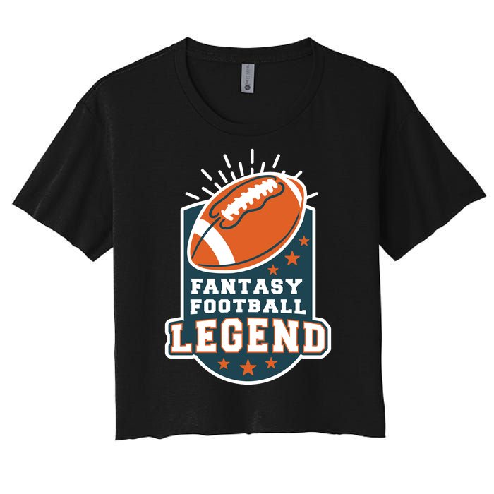 Fantasy Football Legend Women's Crop Top Tee