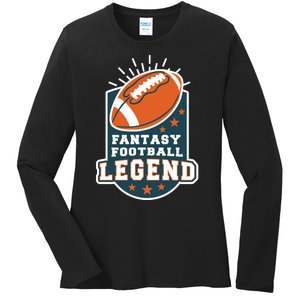 Fantasy Football Legend Ladies Long Sleeve Shirt