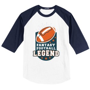 Fantasy Football Legend Baseball Sleeve Shirt