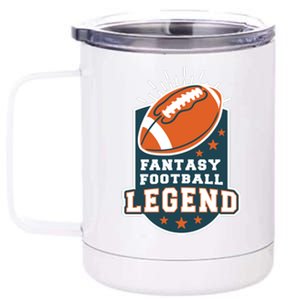 Fantasy Football Legend 12 oz Stainless Steel Tumbler Cup