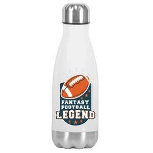 Fantasy Football Legend Stainless Steel Insulated Water Bottle