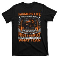 Funny Farmers Life Tractors Planting Crops Men Women T-Shirt