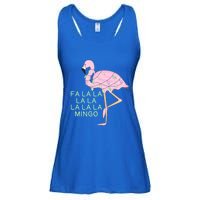 Funny Fa La La La Mingo Flamingo Christmas Gift Ladies Essential Flowy Tank