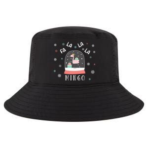 Funny Fa La La Mingo Christmas Falala Snow Flamingo Cute Cute Gift Cool Comfort Performance Bucket Hat